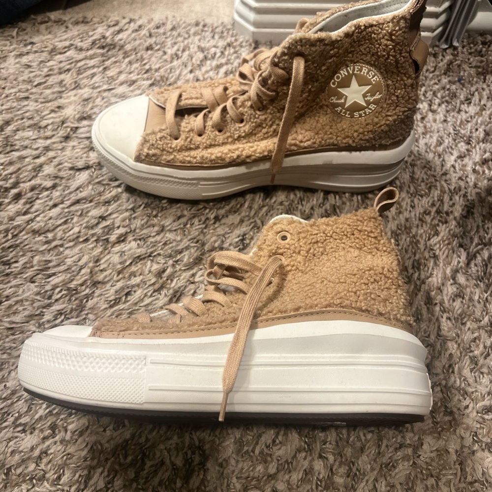 Converse Women's Brown High-Top Sneakers